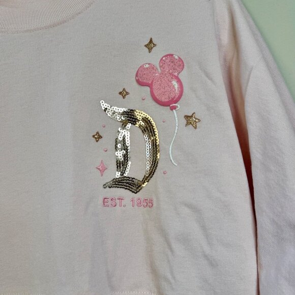 DISNEYLAND Mickey Balloon Spirit Jersey Womens XXL 2XL Disney Parks 2024 Sequins - Picture 5 of 13